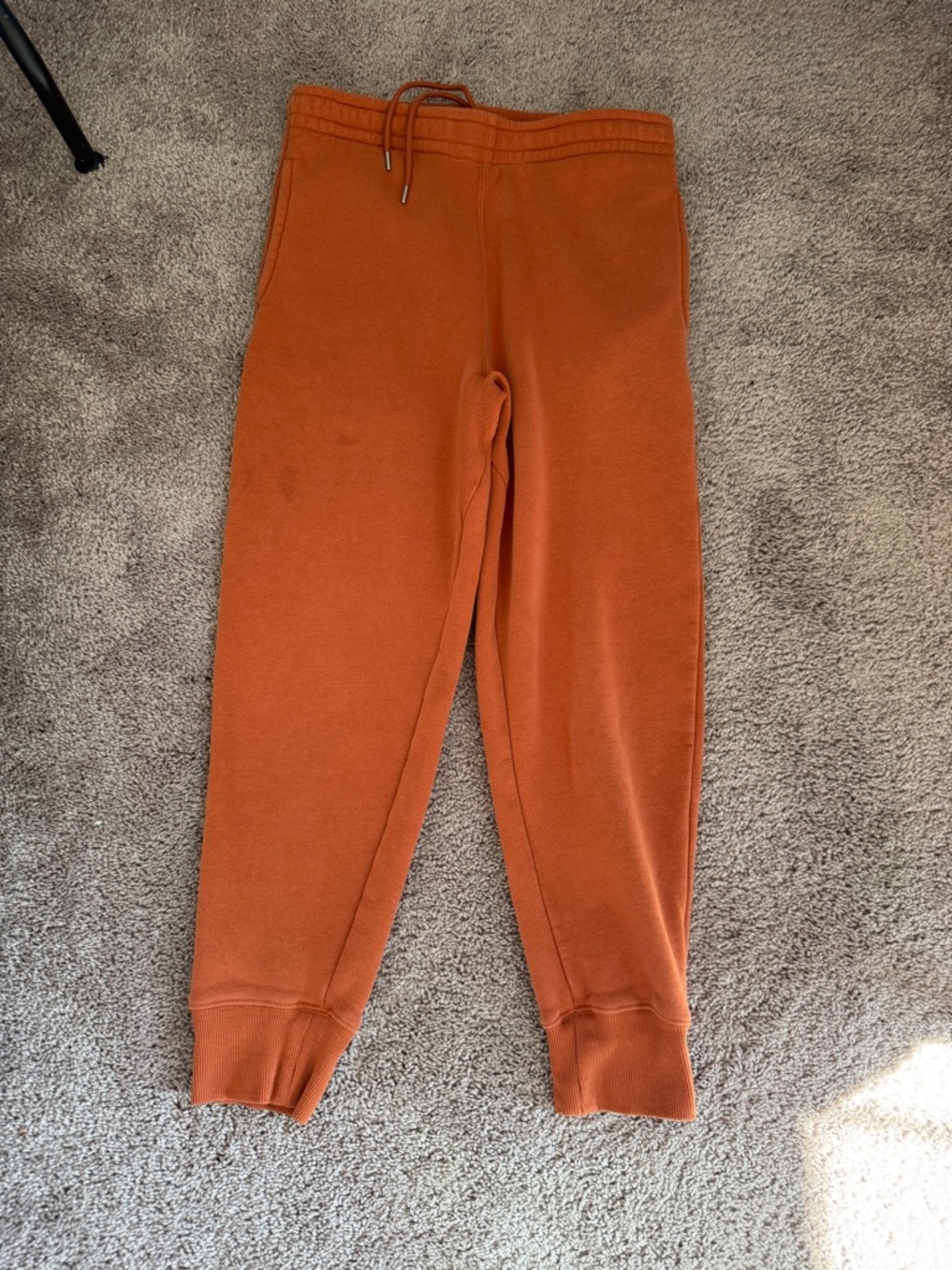 Men's Rust Drawstring Sweat Joggers